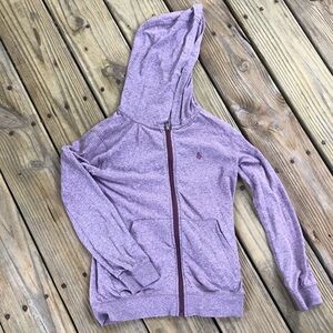 Volcom Girls Zip Up Hoodie Youth 8 Small